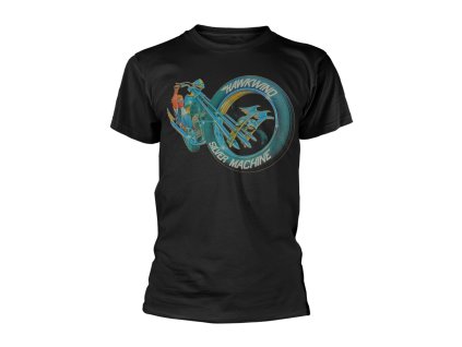 HAWKWIND - SILVER MACHINE - TRIKO (Barva Černá, Velikost S)