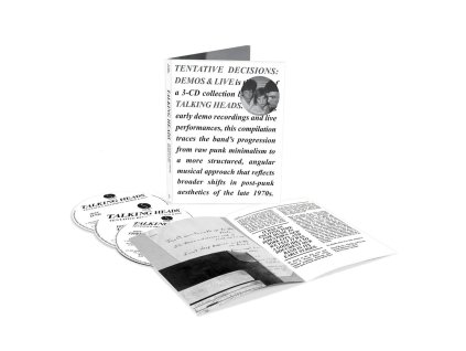 TALKING HEADS - TENTATIVE DECISIONS (DEMOS & LIVE) - 3CD