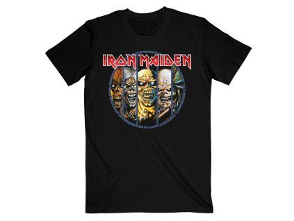 IRON MAIDEN - EDDIE EVOLUTION - TRIKO (Barva Černá, Velikost S)