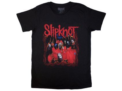 SLIPKNOT - BAND FRAME - TRIKO (Barva Černá, Velikost S)