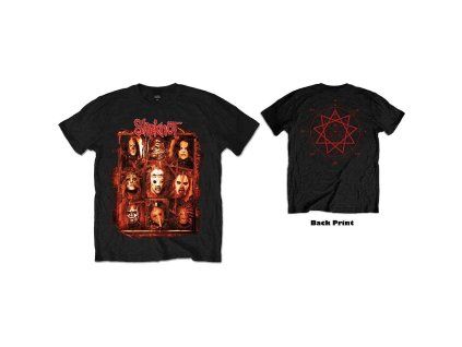 SLIPKNOT - RUSTY FACE - TRIKO (Barva Černá, Velikost S)