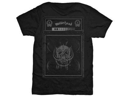 MOTORHEAD - AMP STACK - TRIKO (Barva Černá, Velikost S)