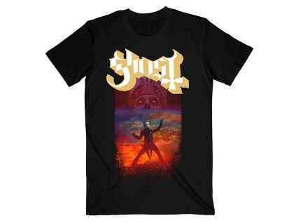GHOST - EU ADMAT - TRIKO (Barva Černá, Velikost S)