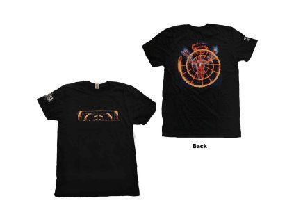 TOOL - FLAME SPIRAL - TRIKO (Barva Černá, Velikost S)