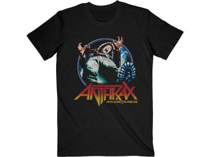 ANTHRAX - SPREADING VIGNETTE - TRIKO (Barva Černá, Velikost S)