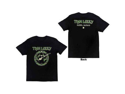 THIN LIZZY - CELTIC RING - TRIKO (Barva Černá, Velikost S)