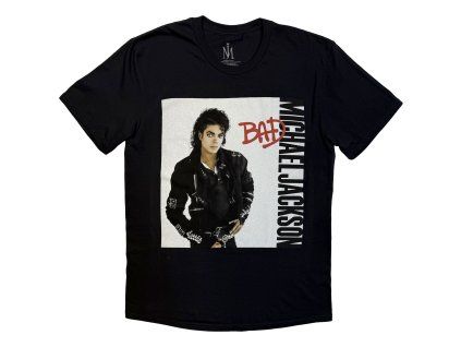 MICHAEL JACKSON - BAD - TRIKO (Barva Černá, Velikost S)