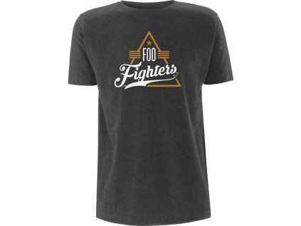 FOO FIGHTERS - TRIANGLE - TRIKO (Barva Šedá, Velikost S)