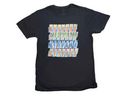 NIRVANA - REPEAT - TRIKO (Barva Černá, Velikost S)