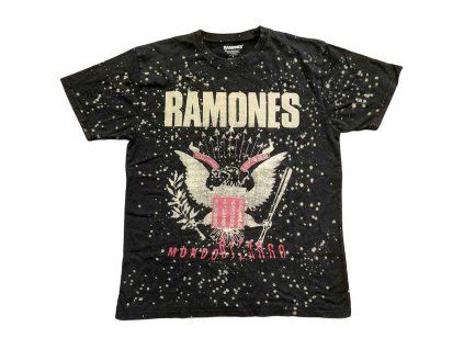RAMONES - EAGLE - TRIKO (Barva Černá, Velikost S)