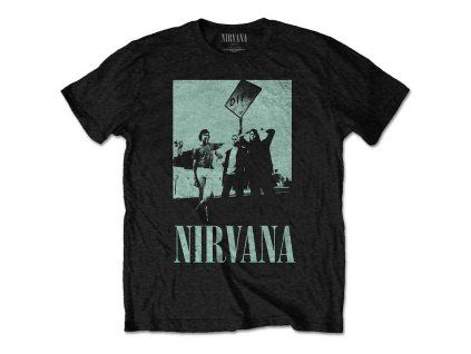 NIRVANA - DIPS - TRIKO (Barva Černá, Velikost S)