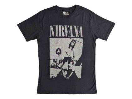 NIRVANA - SITTING - TRIKO (Barva Černá, Velikost S)