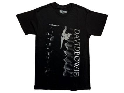 DAVID BOWIE - DISTORTED - TRIKO (Barva Černá, Velikost S)