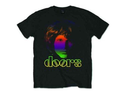 DOORS - THE - MORRISON GRADIENT - TRIKO (Barva Černá, Velikost S)
