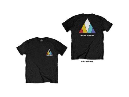 IMAGINE DRAGONS - EVOLVE LOGO - TRIKO (Barva Černá, Velikost S)