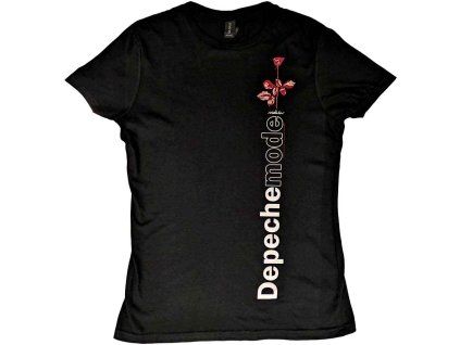 DEPECHE MODE - VIOLATOR SIDE ROSE - TRIKO (Barva Černá, Velikost S)