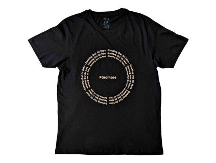 PARAMORE - ROOT CIRCLE - TRIKO (Barva Černá, Velikost S)