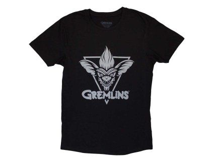 GREMLINS - STRIPE TRIANGLE - TRIKO (Barva Černá, Velikost S)