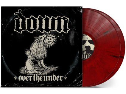 DOWN - OVER THE UNDER (RED/BLACK VINYL) - 2LP