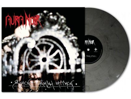 AURA NOIR - BLACK THRASH ATTACK (SILVER MARBLE VINYL) - LP