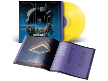 DeepPurple SPLAT 2LP Gatefold 3D withBook Yellow