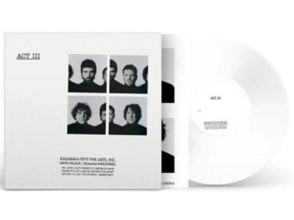 KASABIAN - ACT III (WHITE VINYL) - LP