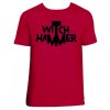 WITCH HAMMER - LOGO (ČERVENÉ) - TRIKO