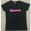 SPARK LOGO (FUCHSIA) - ČERNÉ - HOLČIČÍ