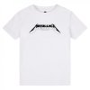 METALLICA - LOGO BLACK (WHITE) - TRIKO DĚTSKÉ