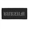 BURZUM - LOGO (SILVER) - NÁŠIVKA