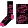 ED SHEERAN UNISEX ANKLE SOCKS: BAD HABITS BLACK