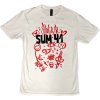 SUM 41 - SKETCHES EUROPEAN TOUR 2022 (EX-TOUR & BACK PRINT) - TRIKO