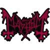 MAYHEM - LOGO (CUT OUT) - NÁŠIVKA