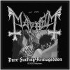 MAYHEM - PURE FUCKING ARMAGEDDON - NÁŠIVKA