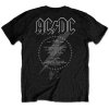 AC/DC - FOR THOSE ABOUT THE ROCK (MONOCHROME) (BACK PRINT) - TRIKO