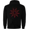 SLIPKNOT - 9 POINT STAR (BACK PRINT) (ZIP) - MIKINA