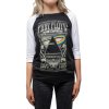 PINK FLOYD - CARNEGIE HALL POSTER (RAGLAN) (GIRLIE) (LS) - TRIKO