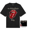 ROLLING STONES - SIXTY PLASTERED TONGUE (SUEDE APPLIQUE) - TRIKO