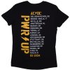 AC/DC - ANGUS TRIANGLE PWR-UP EU TOUR 2024 (BACK PRINT) (GIRLIE) - TRIKO