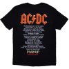 AC/DC - ANGUS SOUNDWALL PWR-UP EU TOUR 2024 (BACK PRINT) - TRIKO