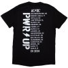 AC/DC - PWR-UP B&amp;W PHOTO EU TOUR 2024 (BACK PRINT) - TRIKO