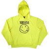 NIRVANA - INVERSE HAPPY FACE (NEON YELLOW) - MIKINA
