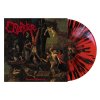 cadaver kymns of misantrophy red black splatter lp