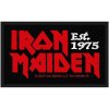 IRON MAIDEN - EST 1975 - NÁŠIVKA