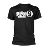 PLAN9 - LOGO LARGE (WHITE) - TRIKO (Barva Černá, Velikost S)