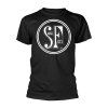 SMALL FACES - LOGO (BLACK/WHITE) - TRIKO (Barva Černá, Velikost S)