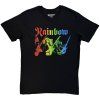 RAINBOW - THREE RICHIES - TRIKO (Barva Černá, Velikost S)