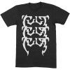 CULT - THE - REPEATING LOGO - TRIKO (Barva Černá, Velikost S)