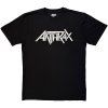 ANTHRAX - LOGO MONO - TRIKO (Barva Černá, Velikost S)