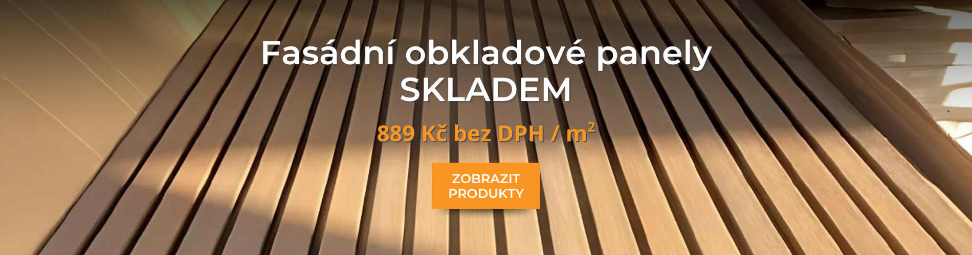 Fasádní obklady panely
